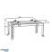 Gulvholder for klimaanlegg / varmepumpe Maclean  280 870mm / 230 450mm  Max 36000 BTU  galvanisert stål  for bilde 3