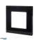 Glassramme Maclean enkel svart 86x86mm MCE730B bilde 1