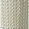 Cesta de lavandería Knit 57L crema fotografía 2