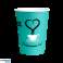Pappbecher 7,5 oz./200 ml., 100 Stk. Bild 2