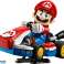 Super Mario 72037 Mario Kart Mario klucīši un standarta kartings attēls 1