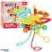 Sensorisches Spielzeug 6in1 Beißring Strings Pull Pop It Colorful Bild 1