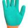 Arbeits handschuhe für Kinder Polyester mit Latexschaum crincle Größe 3 Bild 1