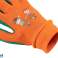 Arbeits handschuhe für Kinder Polyester mit Latexschaum crincle Größe 3 Bild 4