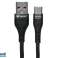 Kabel TRACER USB A - Type C 1m BK billede 1