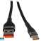 Kabel TRACER USB A - Type C 1m BK billede 2