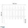 Garden Fence Garden Classic 3.5m White image 1