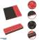 Folding foam mat for tourist seat red image 1