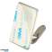 Self-adhesive bathroom wall hangers silver set of 4 pieces POWY image 6