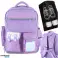 SCHOOLRUGZAK SCHOOLTAS SET MET SCHOENENTAS WATERDICHT 43 CM foto 4