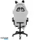 PANDA swivel gaming chair with footrest and massager KIDS ZONE KO34 image 5
