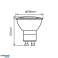 LED Bulb Maclean GU10 5W 220 240V 50/60Hz Warm White 3000K 400 Lumens MCE435 WW image 4