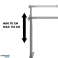 Maclean bureau handmatige hoogteverstelling zonder blad voor staand en zittend werk max 60 kg max hoogte 120cm MC 790NG foto 2