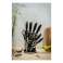 Oliver Voltz OV51633K9G, Knife set 8 pcs., with Acrylic Stand with rotating Base, Black/Silver image 2