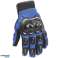 AG222D MOTORCYCLE GLOVES SIZE 222D L BLUE image 1