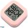 AG355C THERMOMETER KAMER HYGROMETER ROZE foto 1