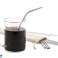 AG371A METAL STRAWS SET 10 EL. SILVER image 4
