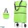 AG392 FOLDING BAG ON WHEELS GREEN image 1