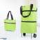 AG392 FOLDING BAG ON WHEELS GREEN image 4