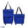 AG392C FOLDING BAG ON WHEELS BLUE image 2