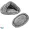 AG602D DOG BED CAT GREY image 2