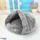 AG602D DOG BED CAT GREY image 5