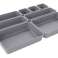 AG641B МОДУЛЕН ОРГАНИЗАТОР 8PCS СИВ картина 1