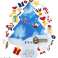AG712B FELT CHRISTMAS TREE 100CM DIY foto 1