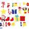 AG712B FELT CHRISTMAS TREE 100CM DIY foto 2