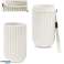 AG870C TOOTHBRUSH & TOOTHPASTE CASE WHITE image 2