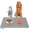 AG904 CAT DOG BOWL MAT image 1