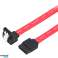 AK121D ANGLED CABLE SATA III 40 CM image 1