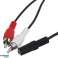 AK267 ADAPTATEUR JACK 3.5 À 2 RCA photo 1