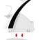 AK286D 2xPAD PS4 WEISSE DOCKINGSTATION Bild 3