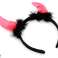 BQ47A HAIR BAND DEVIL'S HORNS image 1