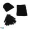 BQ52A SET CAP + GLOVES + CHIMNEY BLACK image 1