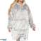 BQ82 DECKE &quot;SWEATSHIRT TYPE&quot; 2in1 GRAU Bild 3