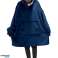 BQ82B DECKE &quot;SWEATSHIRT&quot; 2in1 BLAU Bild 1