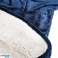 BQ82B DECKE &quot;SWEATSHIRT&quot; 2in1 BLAU Bild 3