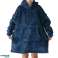 BQ82B DECKE &quot;SWEATSHIRT&quot; 2in1 BLAU Bild 6