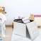 CA20C FOLDING POUF 38X38X38 LEATHER WHITE image 4