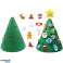 DA63 FELT CHRISTMAS TREE 50x70 DIY image 1