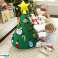 DA63 FELT CHRISTMAS TREE 50x70 DIY image 4