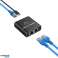 МЕРЕЖЕВИЙ РОЗГАЛУЖУВАЧ HD43 1X2 RJ45 зображення 1