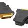 HD6 ADAPTERIS HDMI-PLUG DVI GOLD attēls 1