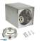 Tuba / Maclean Surface Mount Halogen Spot Square Aluminium GU10 80x80x115mm Matte Chrome MCE426 C/M image 6