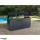 Hollywood garden storage box 270L graphite image 4