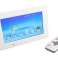 M17B ЦИФРОВА РАМКА 7'' TFT LED WHITE картина 3