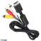 PSP28 AV-KABEL 3x CHINCH FÜR PS2 PS3 Bild 1