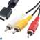 PSP28 AV-KABEL 3x CHINCH FÜR PS2 PS3 Bild 2